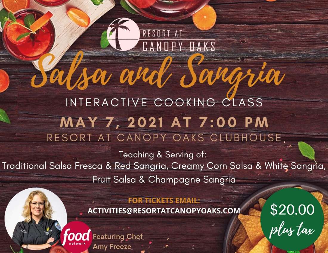 Salsa & Sangria Cooking Class