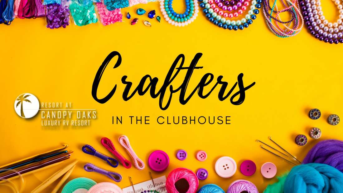 Crafters in the Clubhouse